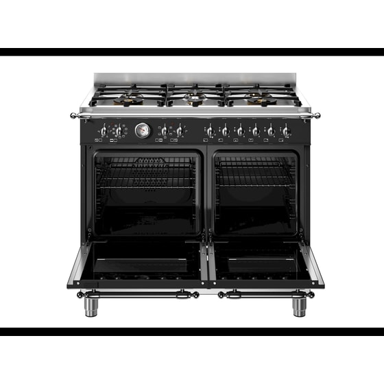BERTAZZONI HER106L2ENET 58 / 46 Lt Μαύρο Κουζίνα Μεικτή Αερίου image 2