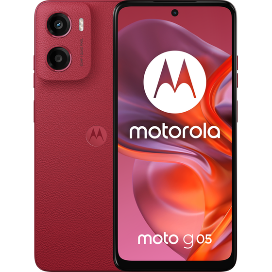 Motorola Moto G05 128GB - Plum Red image 0