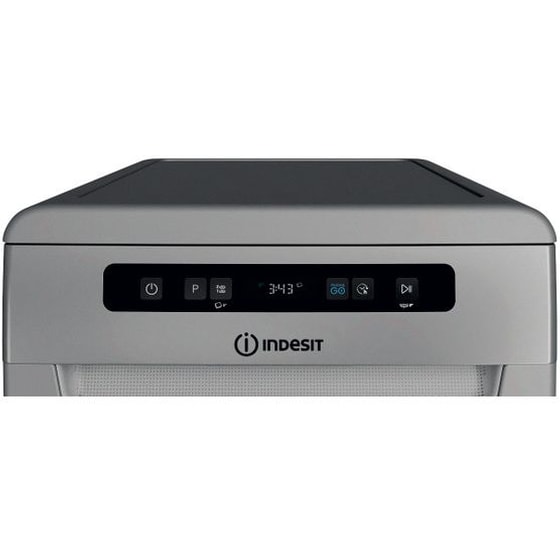 INDESIT IN2FC10BS7A0S για 10 Σερβίτσια Inox Πλυντήριο Πιάτων image 5