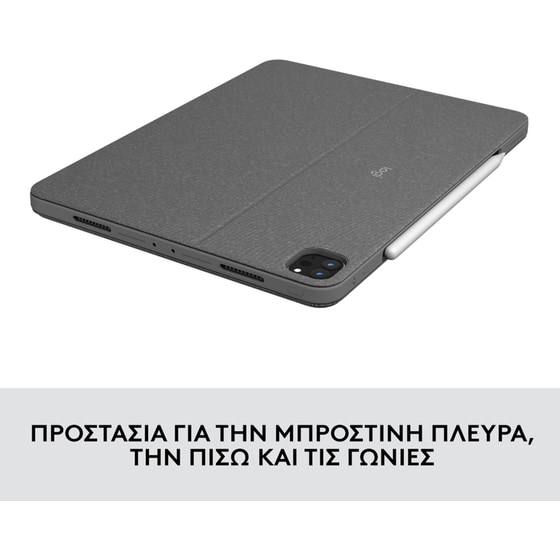 Θήκη-πληκτρολόγιο Logitech Combo Touch for iPad Air (4th & 5th generation) - Γκρι image 3