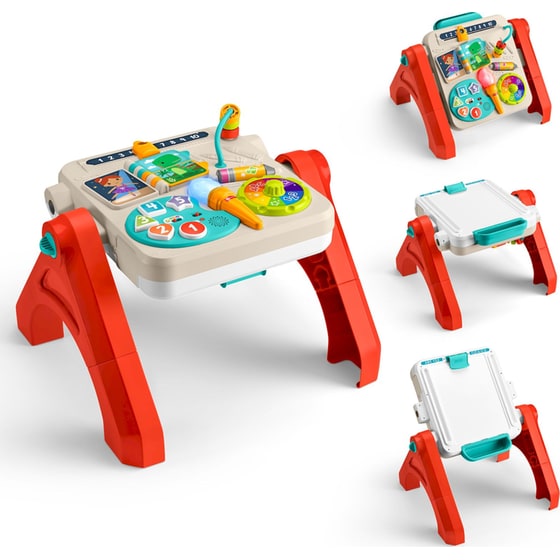 Fisher Price Εκπαιδευτικό Τραπέζι-Πίνακας 4 σε 1 image 0
