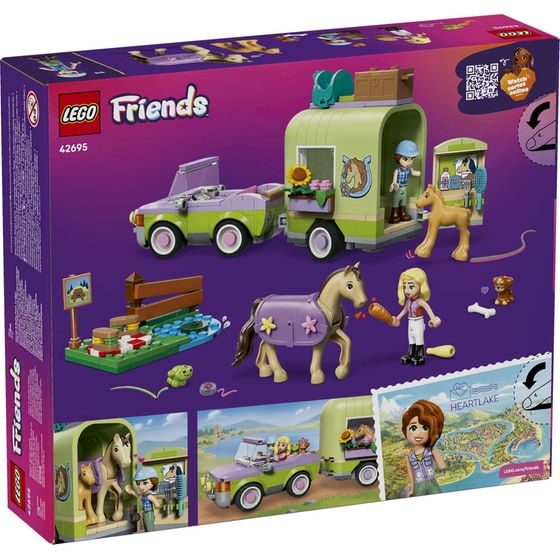 LEGO® Friends Horse & Baby Foal Trailer (42695) image 3