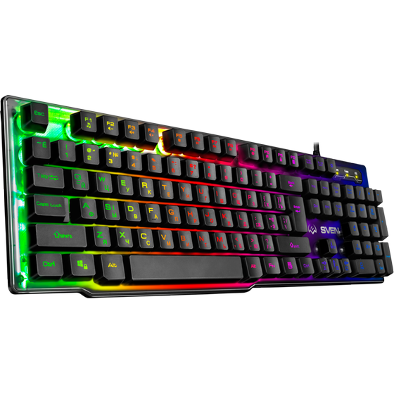 Gaming Set Sven KB-G8500 Gaming Ενσύρματο Πληκτρολόγιο Μεμβράνης RGB (US) + Sven RX-270W Gaming Ασύρματο Ποντίκι - Black image 4
