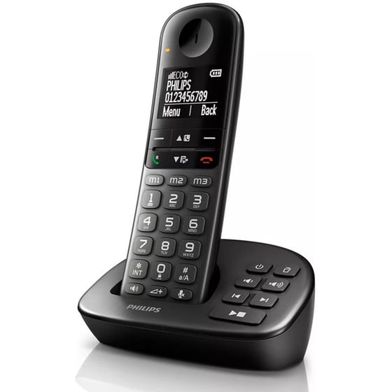 Ασύρματο Τηλέφωνο Philips XL4951DS/34 - Black image 1