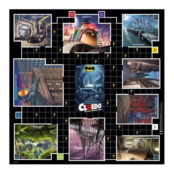 Επιτραπέζιο Winning Moves Cluedo Batman Edition image 2