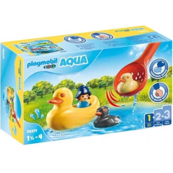 PLAYMOBIL® 1·2·3 Παπάκια και Κοριτσάκι (70271) image 0