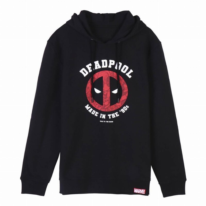 CERDA Φούτερ Cerda Marvel Deadpool (M) - Μαύρο