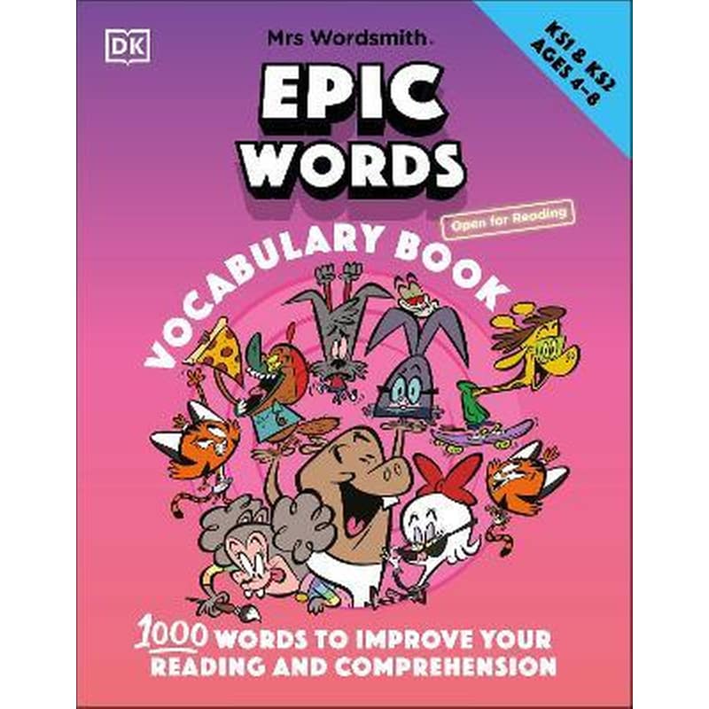 Mrs Wordsmith Epic Words Vocabulary Book, Ages 4-8 (Key Stages 1-2) 1665051