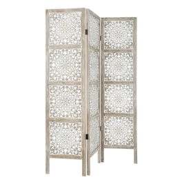 Διακοσμητικό Παραβάν Spitishop A-s 157022 Mdf 120.8x2.1x168.7 cm - Μπεζ
