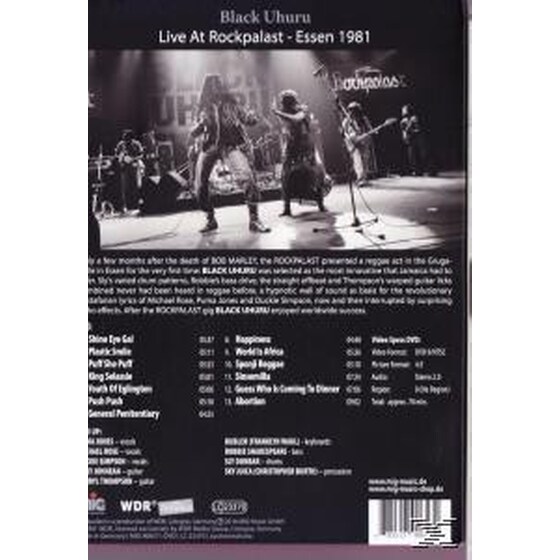 Live At Rockpalast (DVD Video Album) image 1