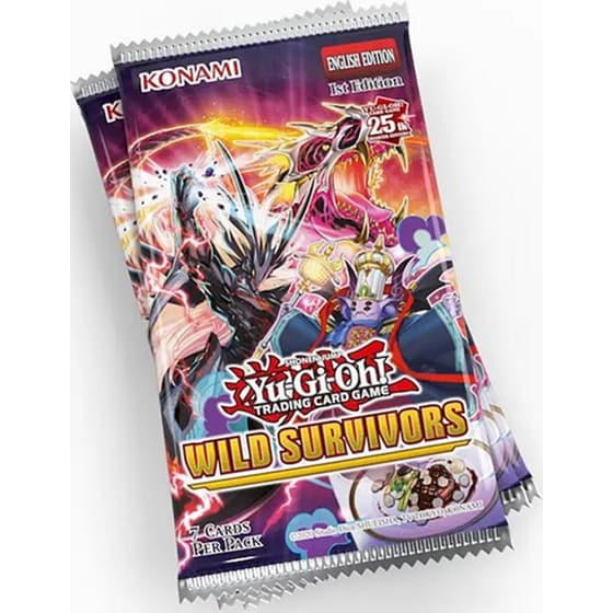 Yu-gi-oh! Wild Survivors Booster Card Game (Konami) image 1