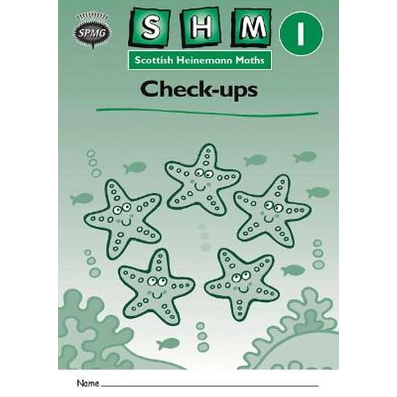 Scottish Heinemann Maths 1: Check-up Workbook 8 Pack image 0