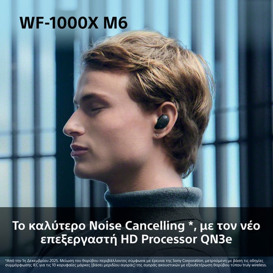 Ακουστικά Bluetooth Sony WF-1000XM6 - Platinum Silver image 2