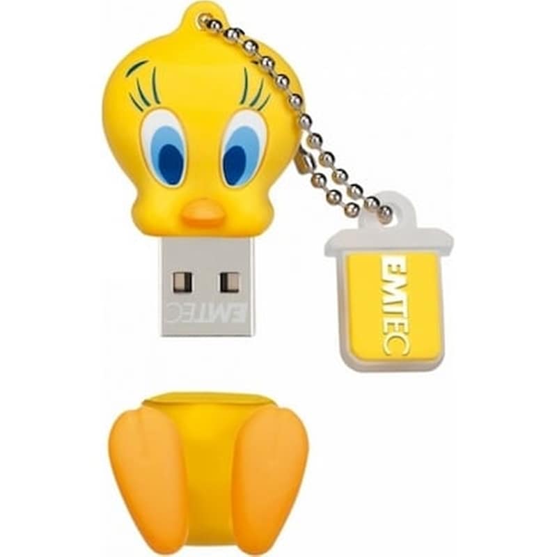 EMTEC Emtec Looney Tunes Episode 1 Tweety 16GB USB 2.0 Stick Κίτρινο
