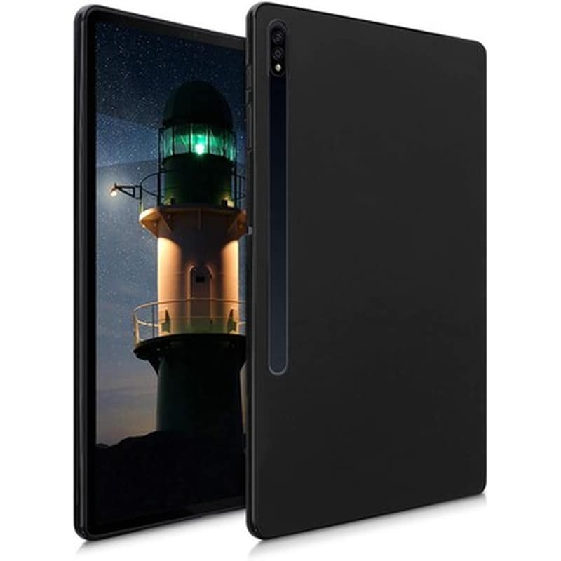 OEM Θήκη Tablet Samsung Galaxy Tab S7 Plus - Kw Silicone - Black Matte