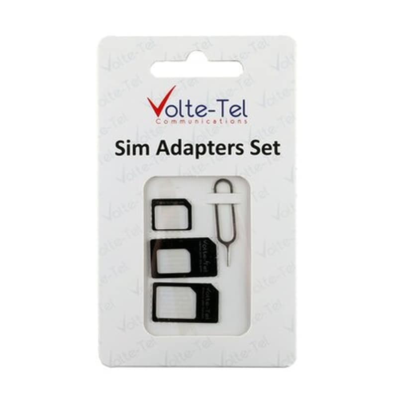 ADAPTORS SET 4 IN 1-3 SIM ADAPTORS + SIM