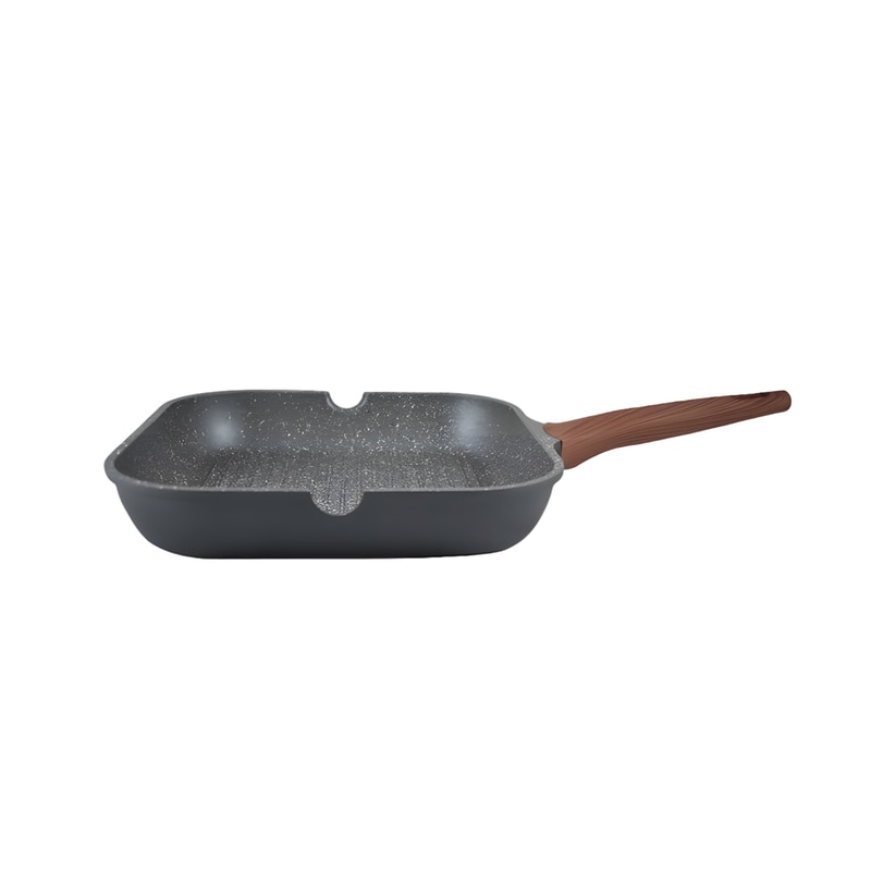 Τηγάνι Γκριλιέρα ESTIA Stone 01-1216 από Αλουμίνιο 28cm