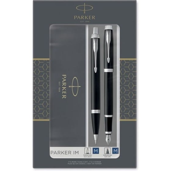 Σετ Στυλό Διαρκείας Parker I.M. Duo Black CT image 0