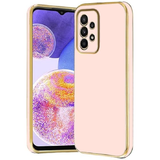 Θήκη Samsung Galaxy A23 - Bodycell Gold Plated - Pink image 0