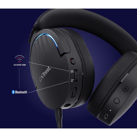 Ακουστικά Κεφαλής Trust GXT491 Fayzo - Μαύρα image 6