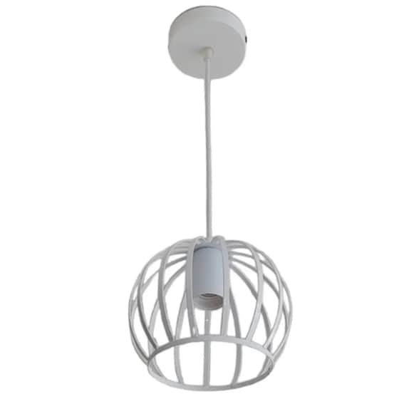 Φωτιστικό Οροφής Μονόφωτο Χατζηκοντίδης C10 Sphera 1 Σφαιρικό Μεταλλικό - Λευκό image 0