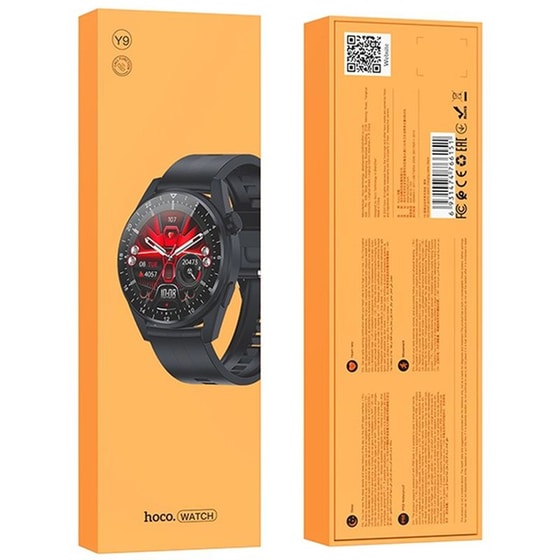 Smartwatch Hoco Y9 - Μαύρο image 3