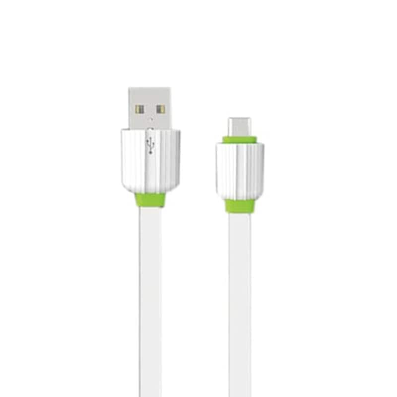 EMY Καλώδιο δεδομένων Emy My-443 Micro Usb 1m - White