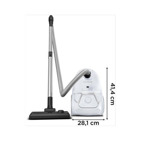 ROWENTA RO3957EA με Σακούλα 3 L 900 W Λευκό Ηλεκτρική Σκούπα image 2