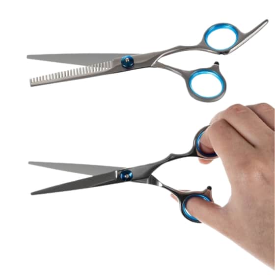 Επαγγελματικό Ψαλίδι Κουρέματος ARIA TRADE 13.75 cm Λευκό image 4