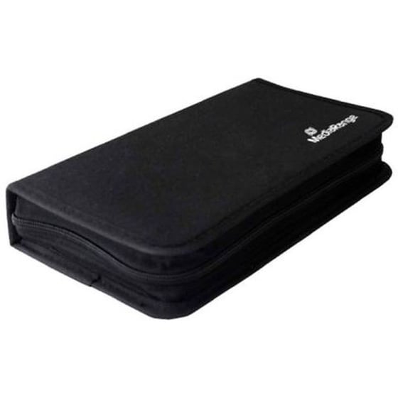 MediaRange θήκη CD/DVD Wallet 48 θέσεων - Μαύρο image 0