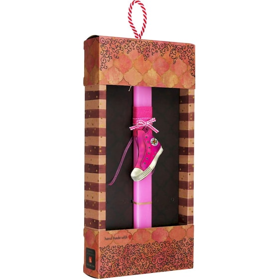 Λαμπάδα Synchronia - Sneaker Ροζ image 1