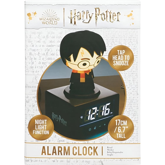 Ψηφιακό Επιτραπέζιο Ρολόι Paladone Harry Potter - Μαύρο image 1