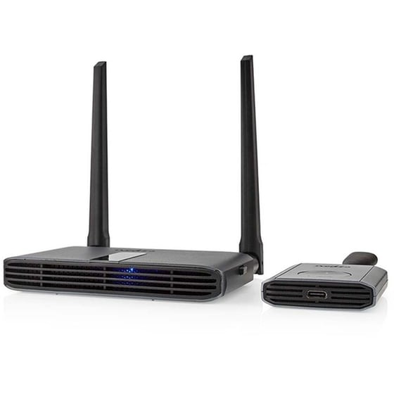Nedis Vtra3460gy Wireless HDMI Trasmitter 2400-5000mhz 300m (line Of Sight) Full Hd 1080p - Γκρι image 0