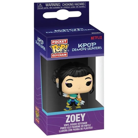Pocket Pop! Keychain Demon Hunters - Zoey image 1