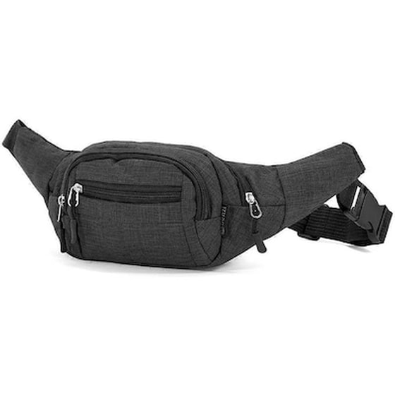 Τσαντάκι Μέσης Benzi Μαύρο Bz5297 image 0