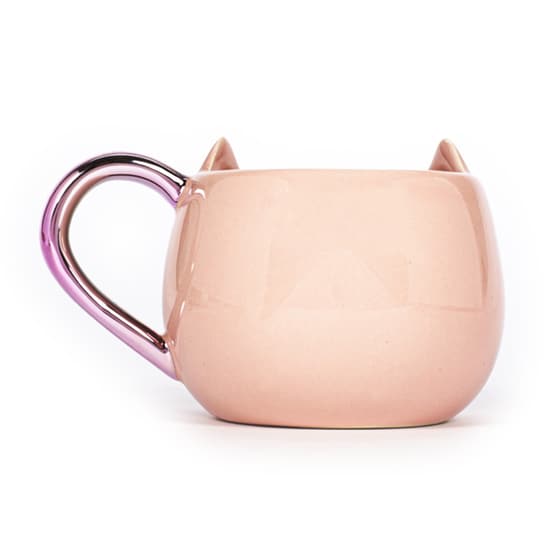 Κούπα Posh+Pop Κεραμική Rose Gold Cat image 2