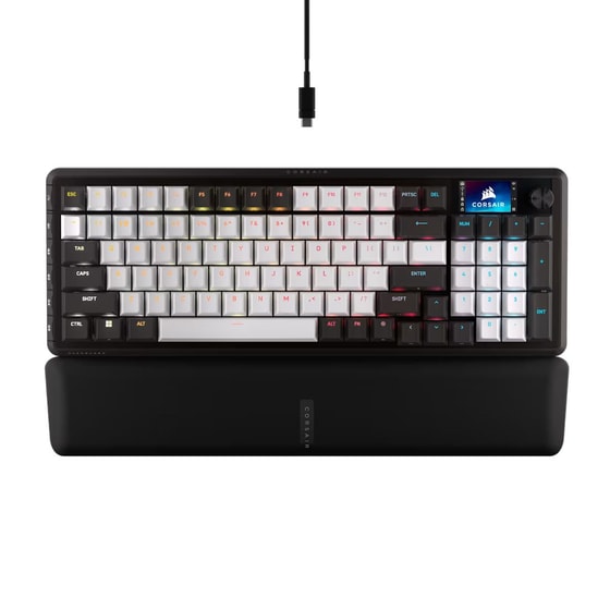 Corsair Vanguard 96 LCD Mechanical Keyboard - Πληκτρολόγιο Gaming Μαύρο image 0