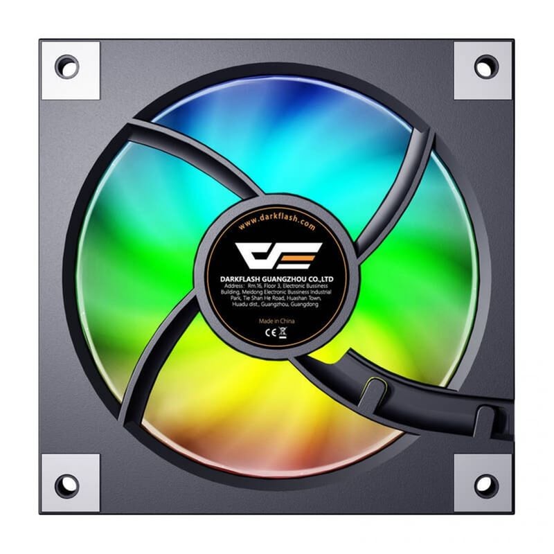 PC Case Fan Darkflash DM20 120 mm ARGB 1-pack - Μαύρο