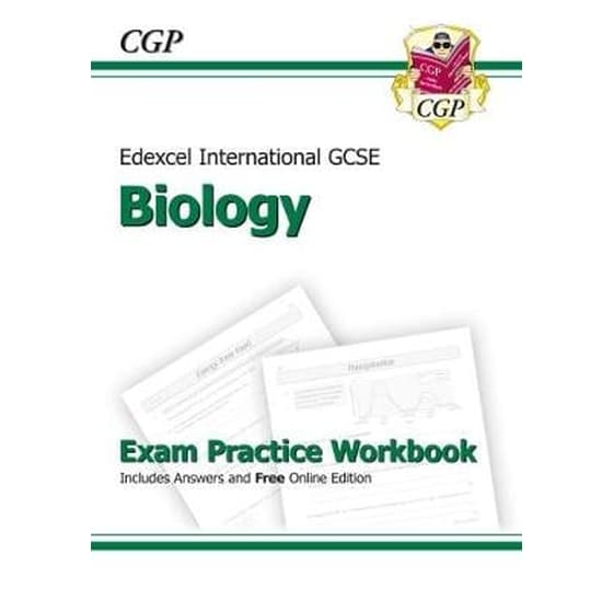 Edexcel International GCSE Biology Exam Practice Workbook with Answers (A*-G course) image 0