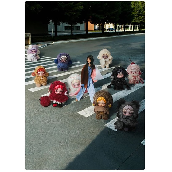 Μπρελόκ Pop Mart Dimoo Skullpanda You Found Me! Series Blind Box image 3