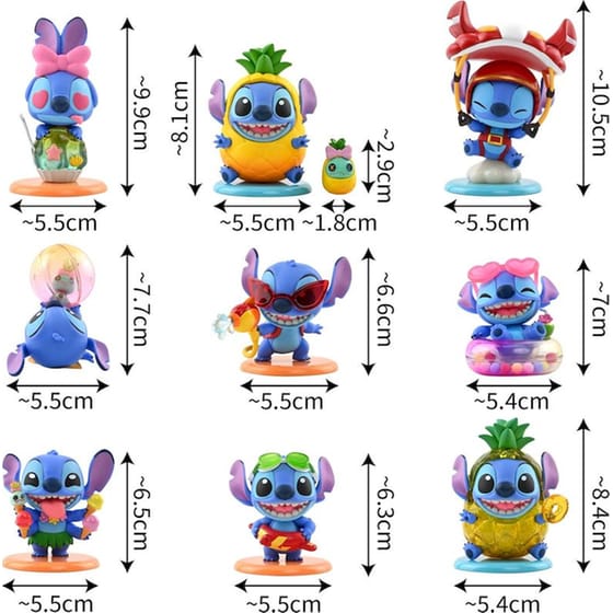 Φιγούρα Yume Disney: Lilo & Stitch Stitch on Holiday Cosbi Series - Τυχαία Επιλογή image 1