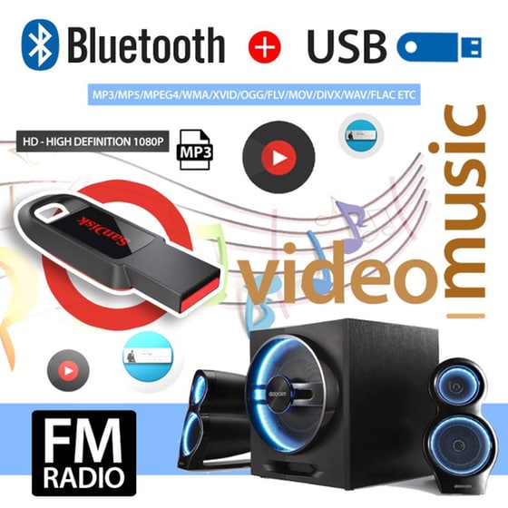Ηχοσύστημα με Οθόνη Αφής 7" 2-DIN Android GPS Wi-Fi Bluetooth 7200L2 - Μαύρο image 2
