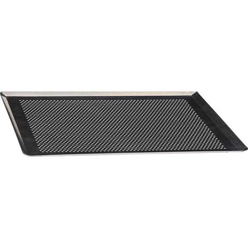 Ορθογώνιο Ταψί SPITISHOP F-V 189362 από Αλουμίνιο 39.5 x 29.5 cm Μαύρο