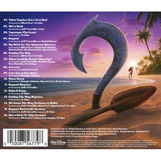 Vaiana 2 (Original Soundtrack) (CD) image 1