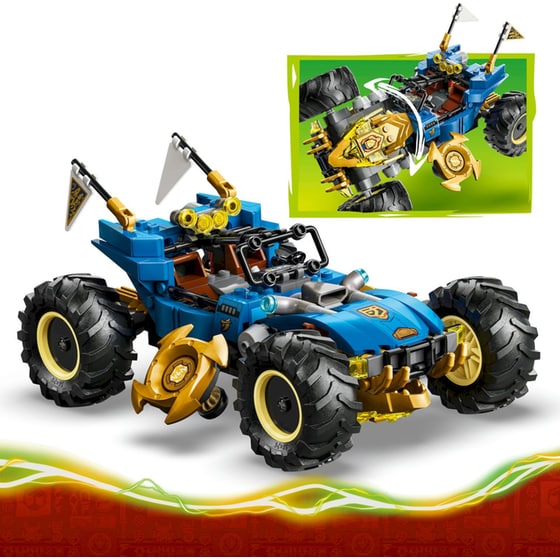 LEGO® NINJAGO® Μετατρεπόμενο Αυτοκίνητο του Τζέι (71856) image 1
