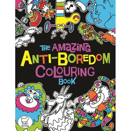 Amazing Anti-Boredom Colouring Book image 0