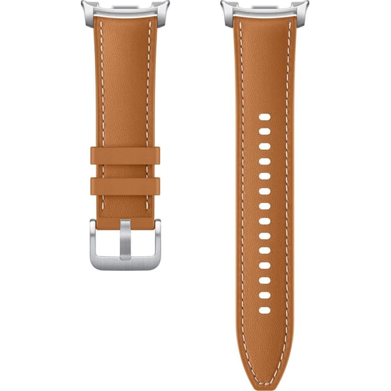 Λουράκι Samsung Hybrid S/M/L για Samsung Galaxy Watch8 40mm/44mm / Galaxy Watch8 Classic 46mm - Camel image 1