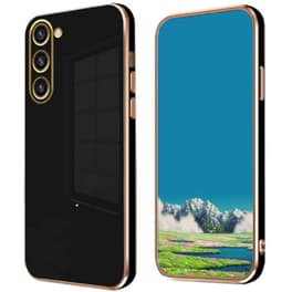 Θήκη Samsung Galaxy S23 - Bodycell Gold Plated - Μαύρο
