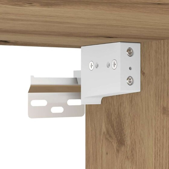 Έπιπλο Τηλεόρασης VidaXL Επιτοίχιο με LED 80 x 30 x 40 cm - Artisan Δρυς image 11