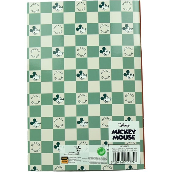 Τετράδιο Καρφίτσα Gim Mickey image 1